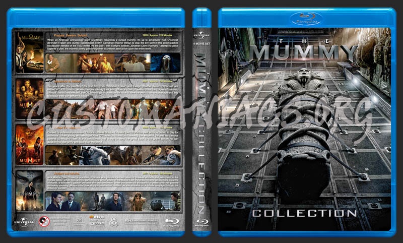 The Mummy Collection blu-ray cover