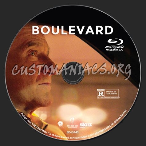 Boulevard blu-ray label