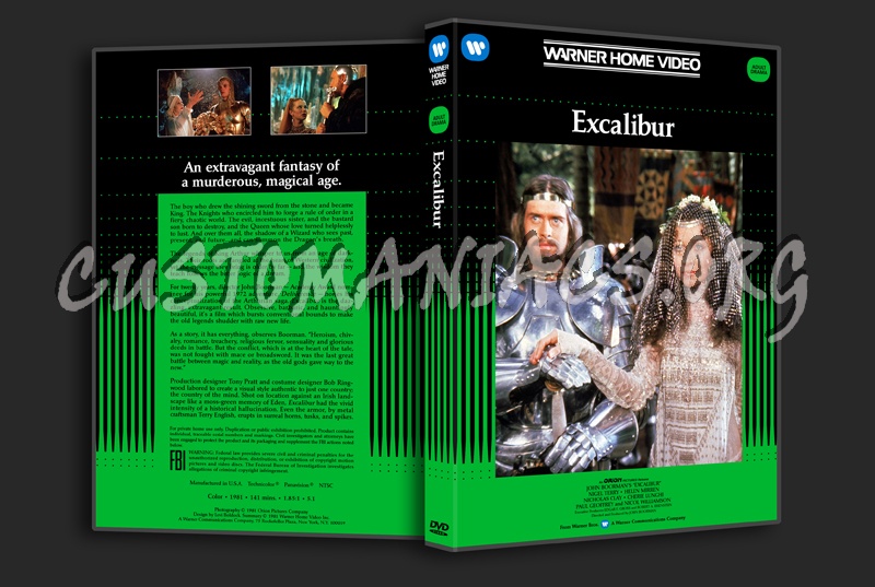 Excalibur dvd cover