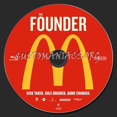 The Founder blu-ray label