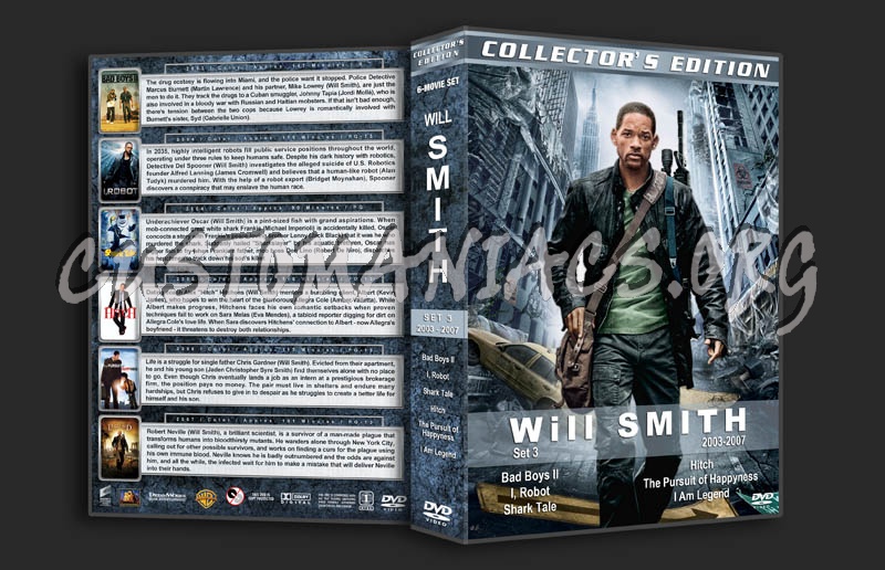 Will Smith Film Collection - Set 3 (2003-2007) dvd cover