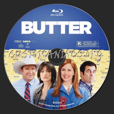 Butter blu-ray label