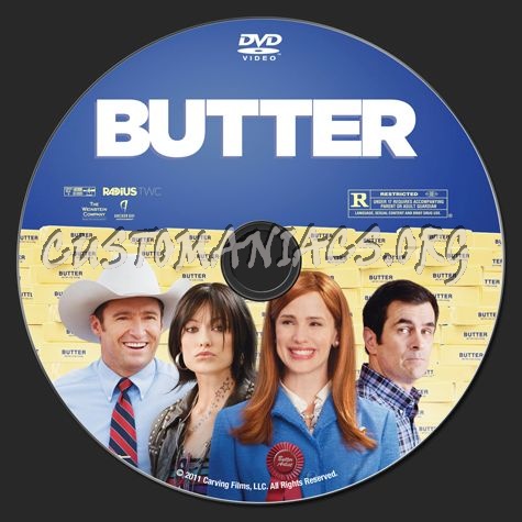 Butter dvd label