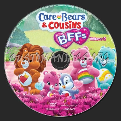 Care Bears & Cousins BFF's Volume 2 dvd label