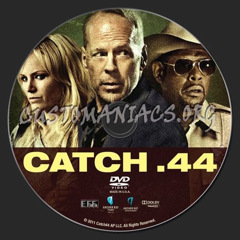 Catch 44 dvd label