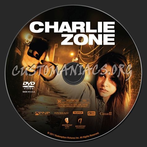 Charlie Zone dvd label