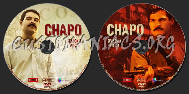 El Chapo dvd label