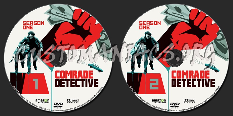 Comrade Detective - Season 1 dvd label