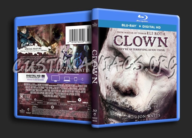 Clown blu-ray cover