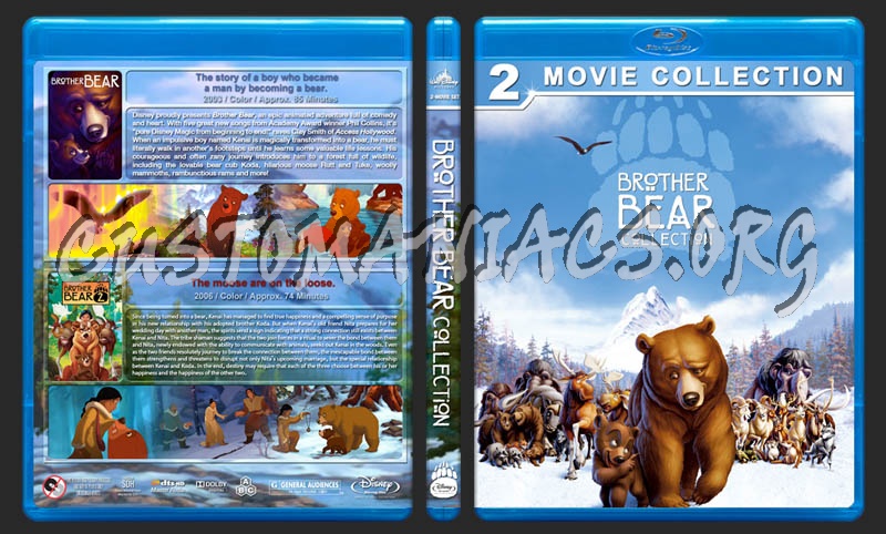 Brother Bear Collection blu-ray cover - DVD Covers & Labels by ...