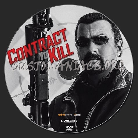 Contract To Kill dvd label