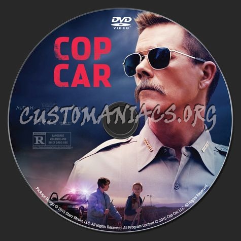 Cop Car dvd label