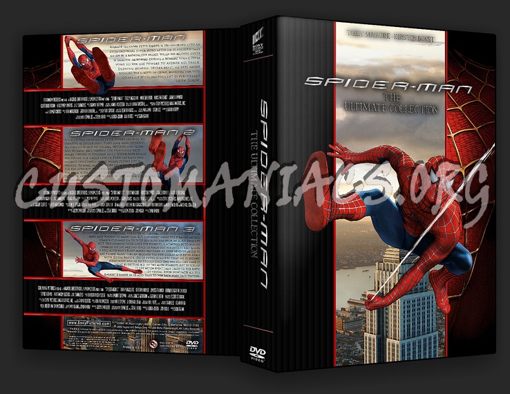 Spider man Movie Collection dvd cover DVD Covers Labels by