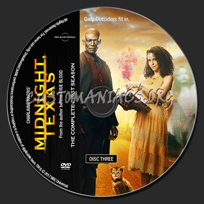 Midnight Texas Season 1 dvd label