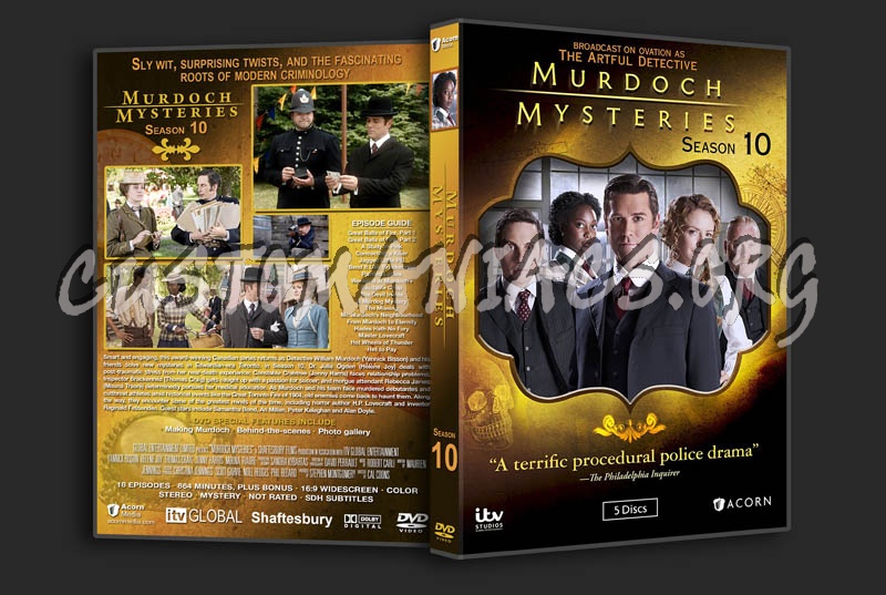 Murdoch Mysteries - Season 10 dvd cover