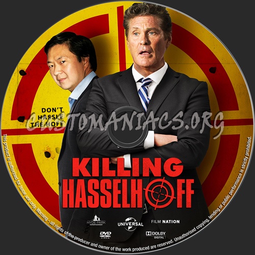 Killing Hasselhoff dvd label