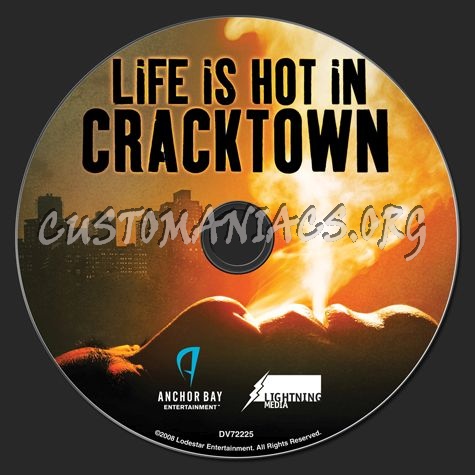 Cracktown dvd label