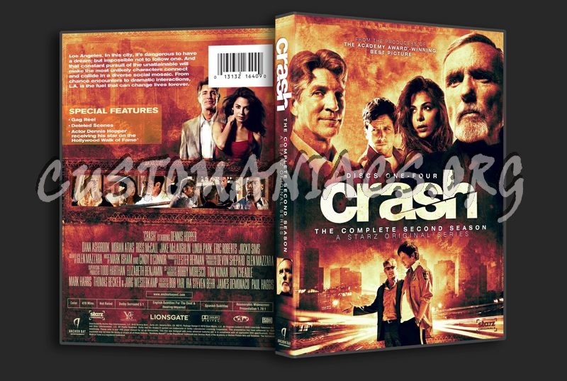 Crash Season 2 dvd cover