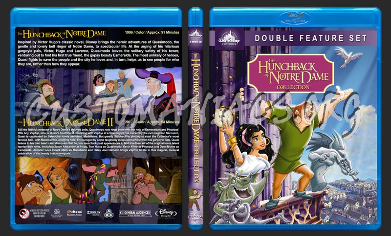 The Hunchback of Notre Dame Collection blu-ray cover