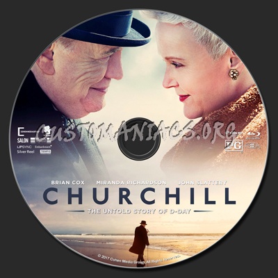 Churchill (2017) blu-ray label