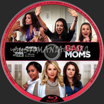 Bad Moms blu-ray label