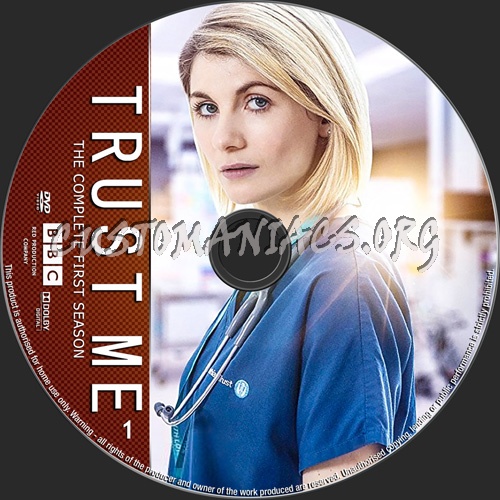 Trust Me Season 1 dvd label