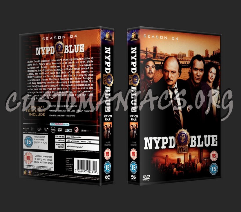 NYPD Blue Season 4 dvd cover