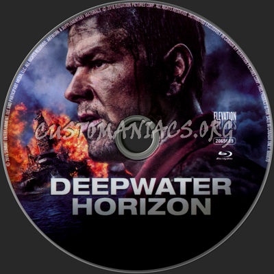 Deepwater Horizon blu-ray label