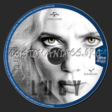 Lucy 2014 blu-ray label