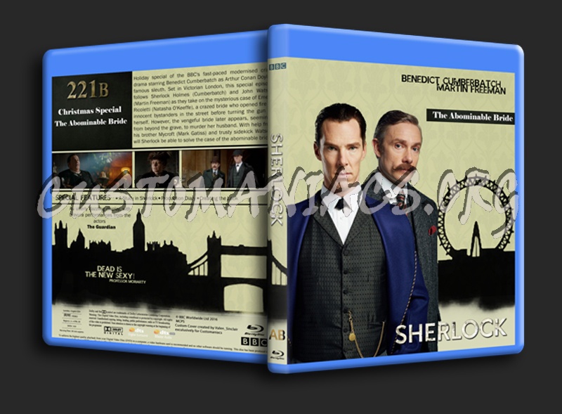 Sherlock - The Abominable Bride blu-ray cover