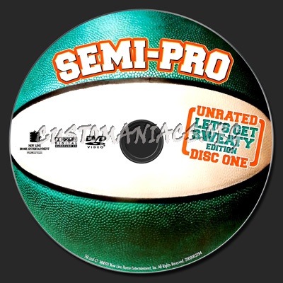 Semi-Pro dvd label