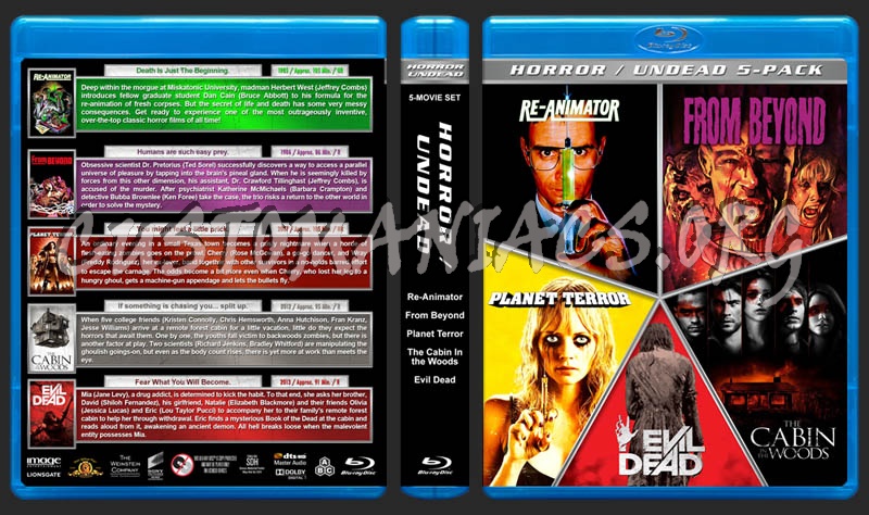 A Zombie Collection blu-ray cover