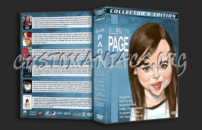 Ellen Page Film Collection - Set 2 (2004-2007) dvd cover