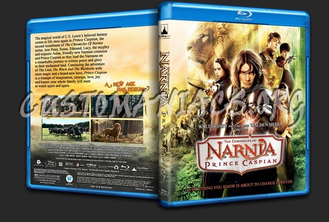 The Chronicles of Narnia: Prince Caspian (1 Disc and 3 Disc) Blu-Ray blu-ray cover