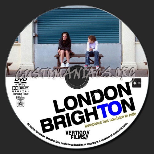 London To Brighton dvd label