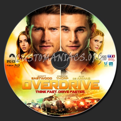 Overdrive blu-ray label