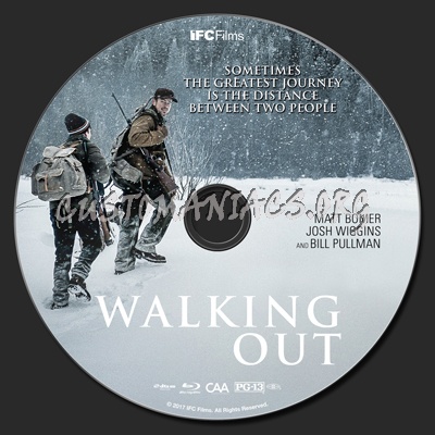 Walking Out blu-ray label