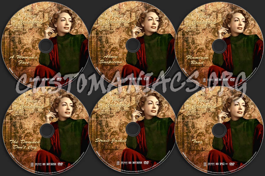 Joan Crawford Collection - Volume 2 dvd label