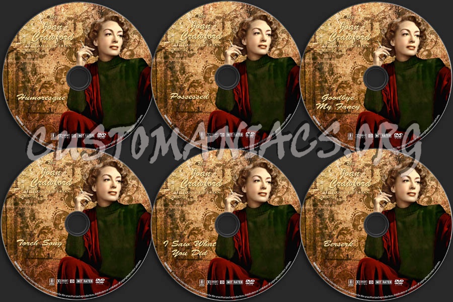 Joan Crawford Collection - Volume 3 dvd label