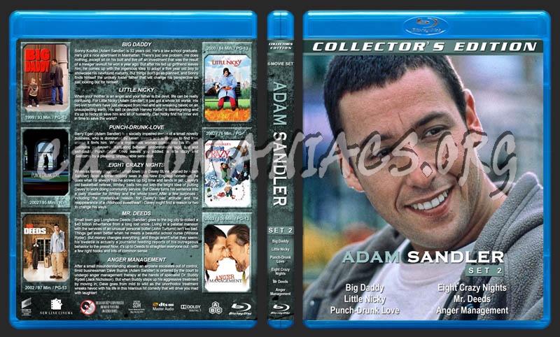 Adam Sandler Collection - Volume 2 blu-ray cover