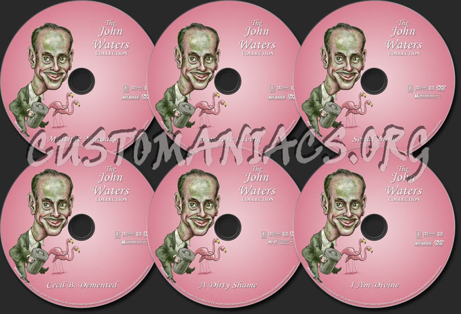 The John Waters Collection - Volume 2 dvd label