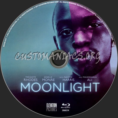 Moonlight blu-ray label