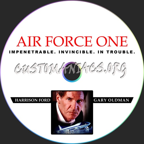 Air Force One dvd label