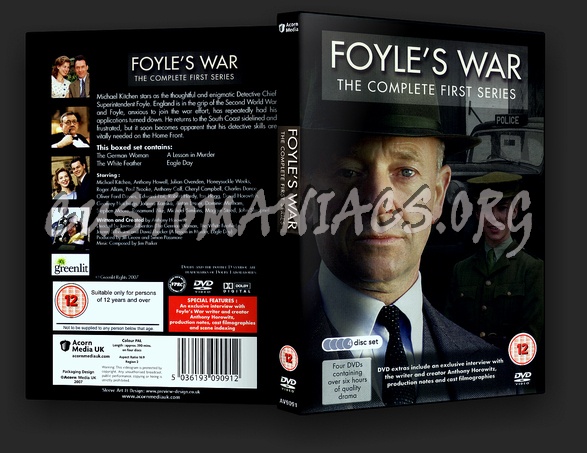 Foyle's War Complete Series dvd cover