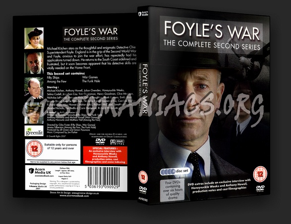 Foyle's War Complete Series dvd cover