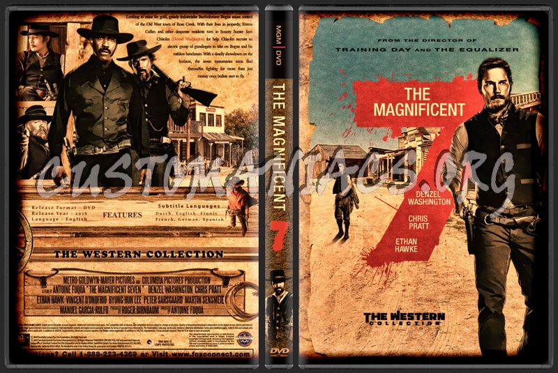 The Magnificent Seven dvd cover