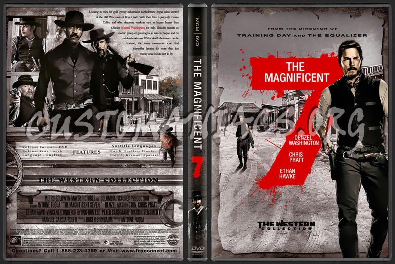 The Magnificent Seven dvd cover