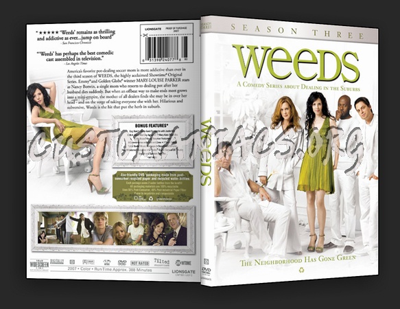 Weeds - Season 3 dvd cover