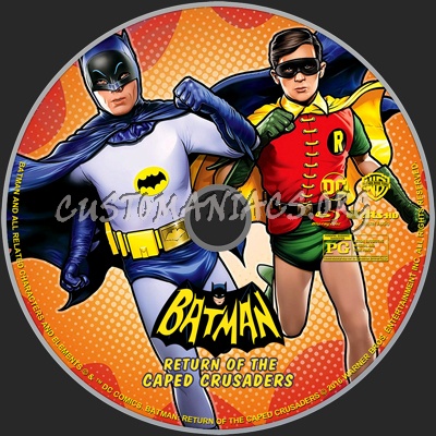 Batman: Return of the Caped Crusaders (2016) blu-ray label