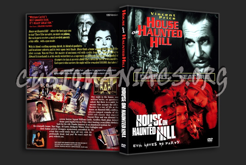 House on Haunted Hill - Double Feature dvd cover